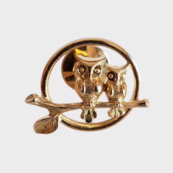 Avon Jewelry - 5/$30 * Vintage Avon Owl Midnight Couple Pin